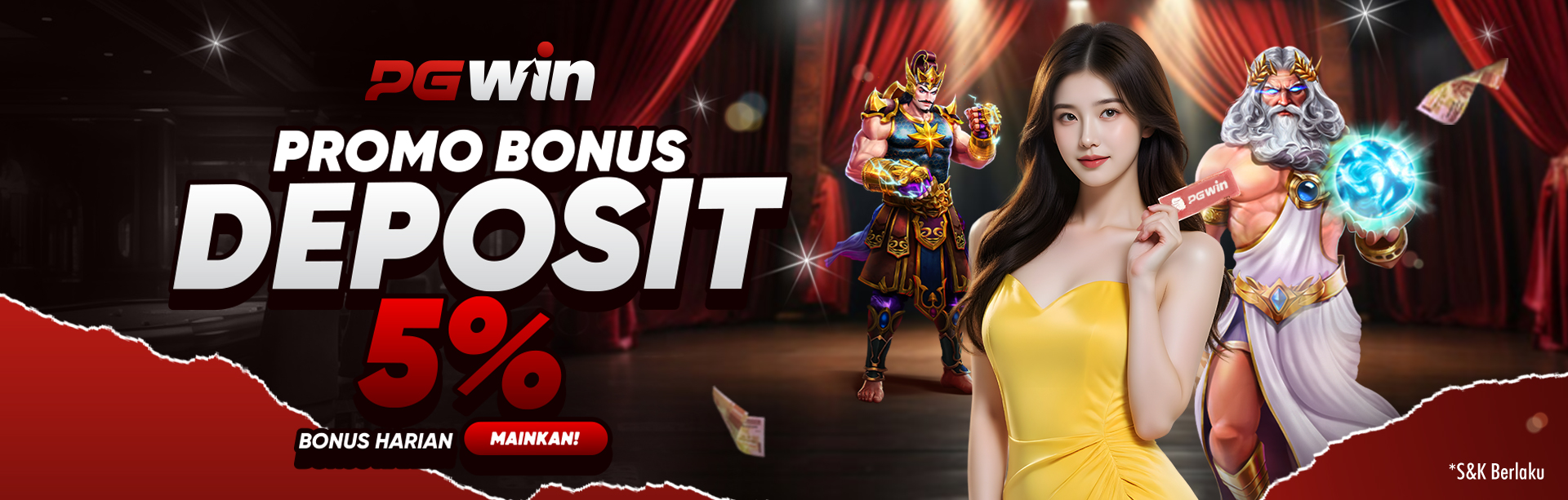 PROMO BONUS DEPOSIT HARIAN 5%	